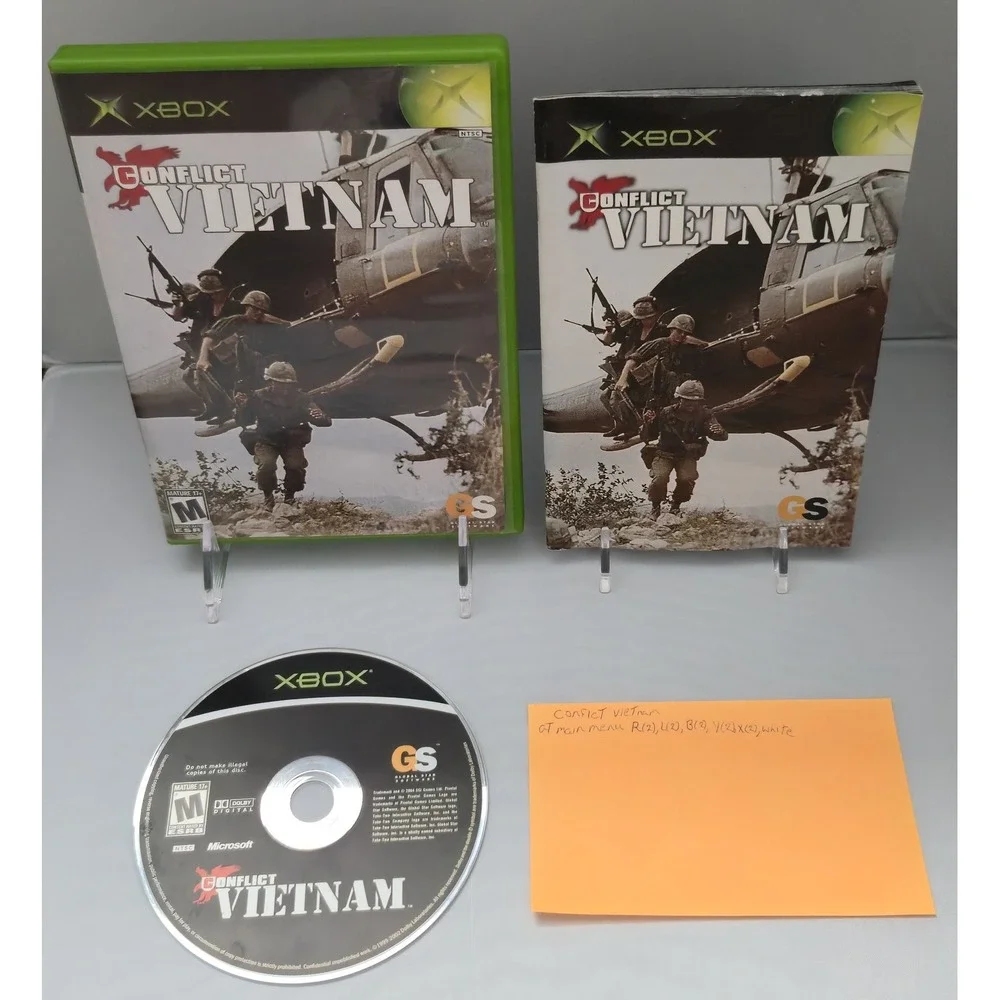 Conflict: Vietnam - Original Xbox - Complete in Box (CIB) W/ Manual‎ - Tested